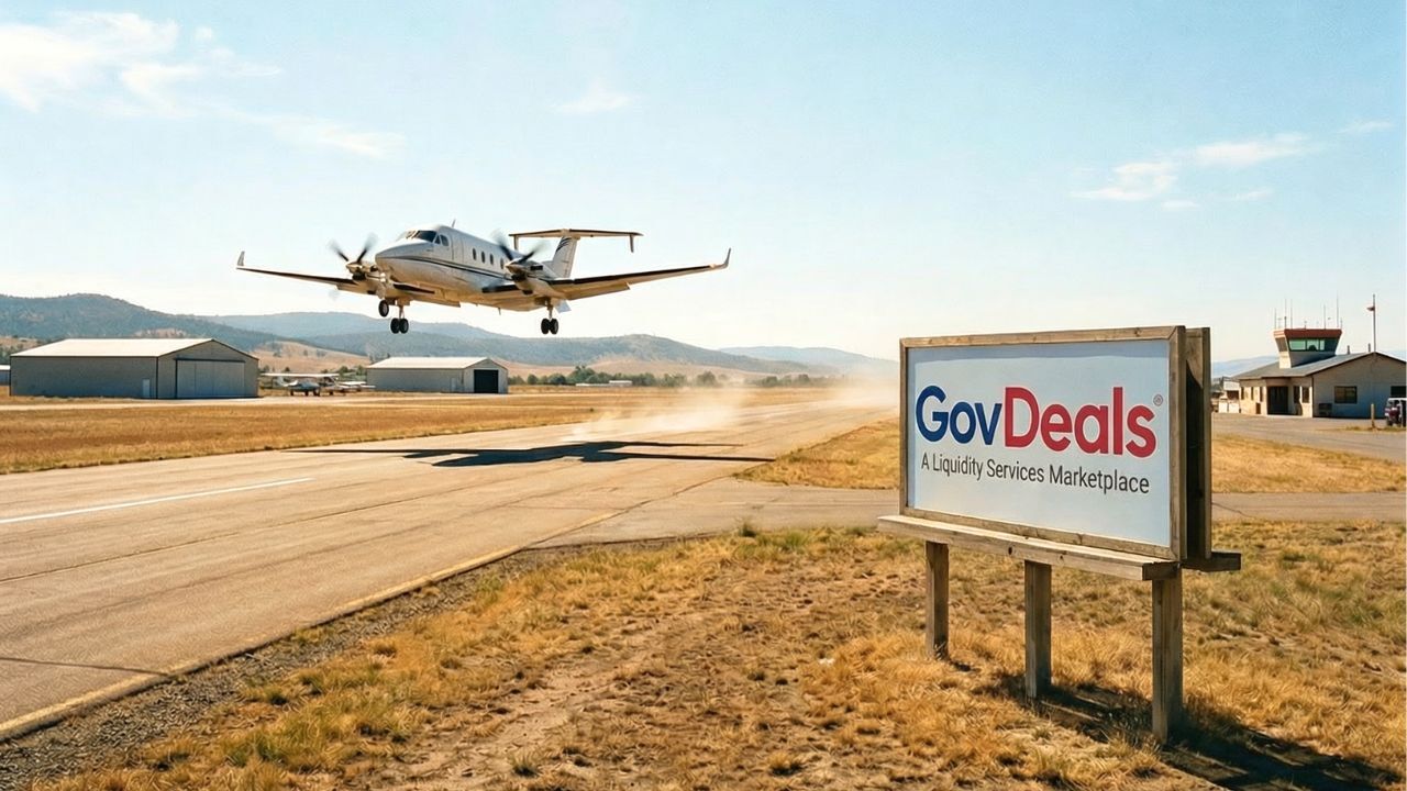 Where to Buy Used Aircraft Online: Aviation Auctions & Surplus Aircraft for Sale on GovDeals